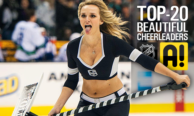 TOP-20 Beautiful cheerleaders of NHL