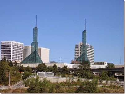 IMG_3459 Oregon Convention Center from Tom McCall Waterfront Park in Portland, Oregon on September 7, 2008