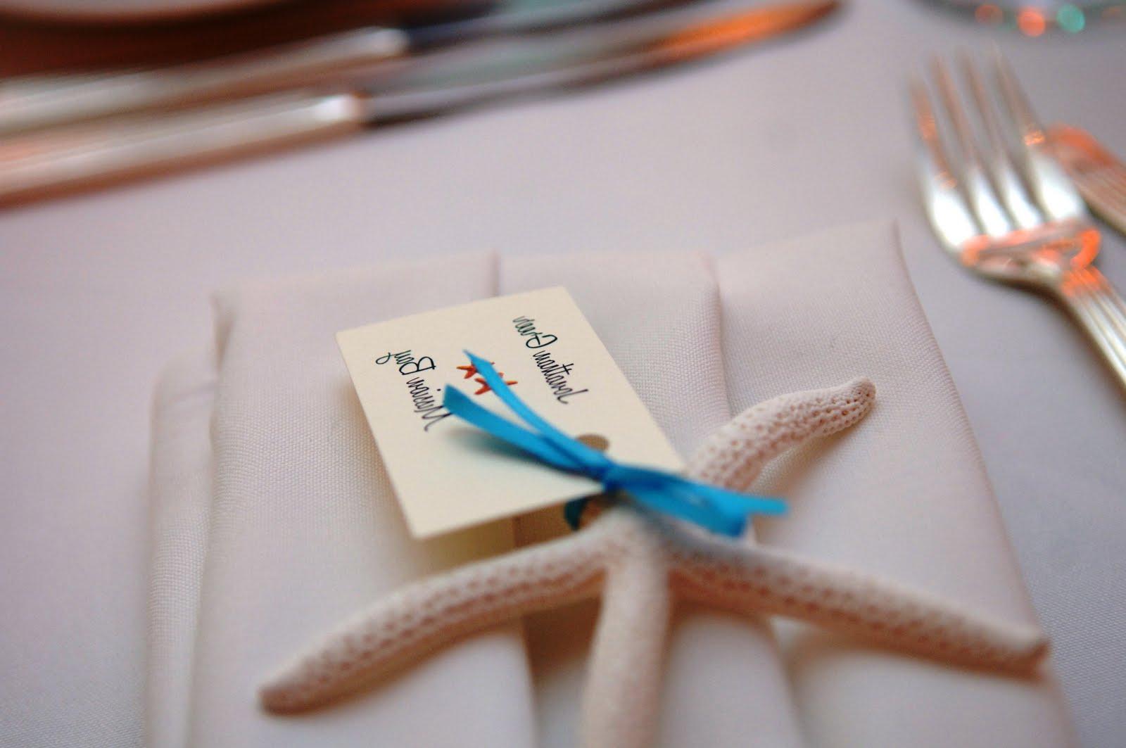 the starfish escort cards,