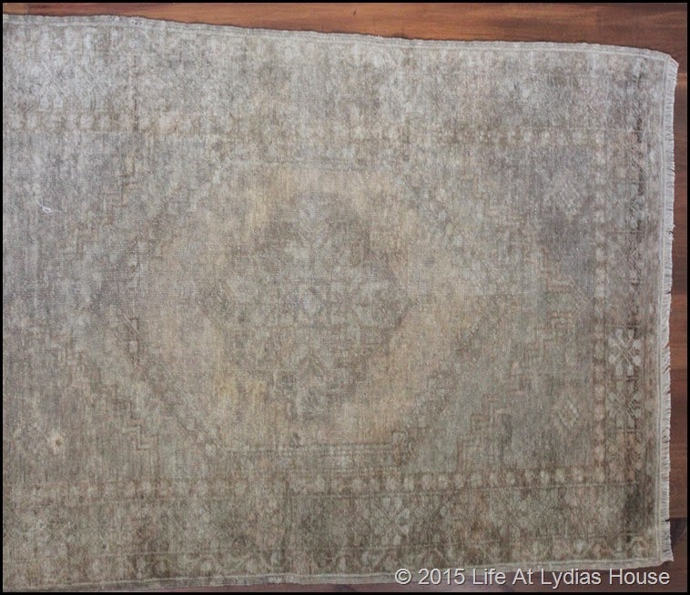 vintage oushak rug
