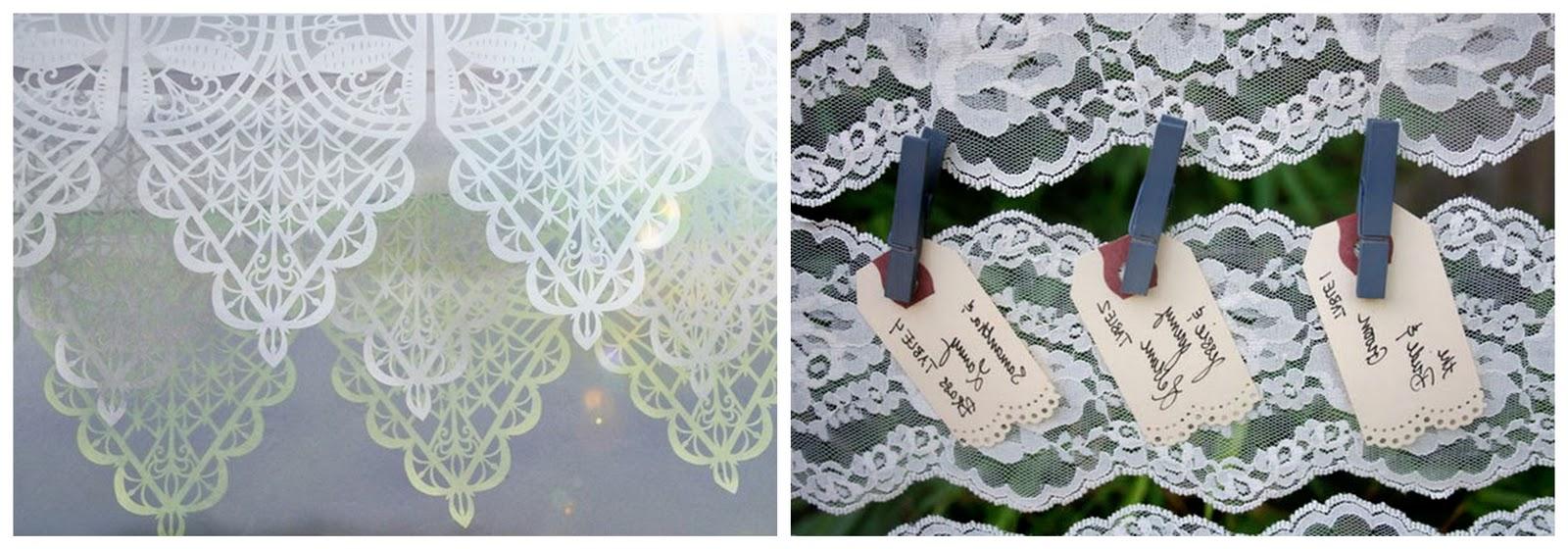 diy lace wedding invitations