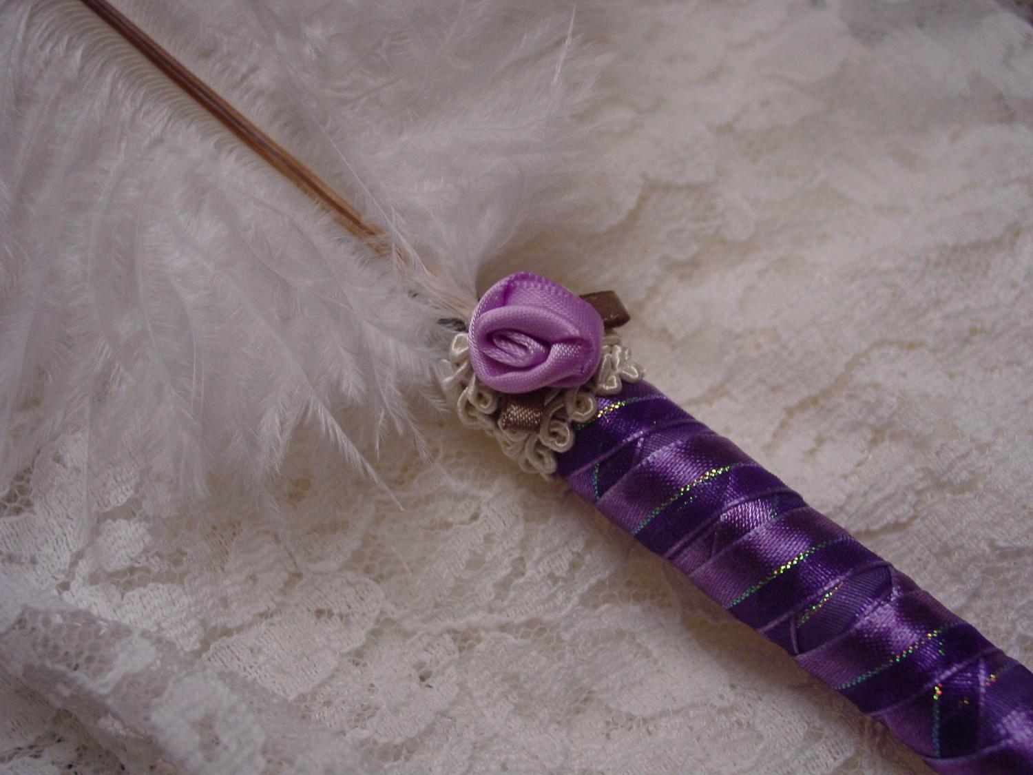 purple and silver wedding