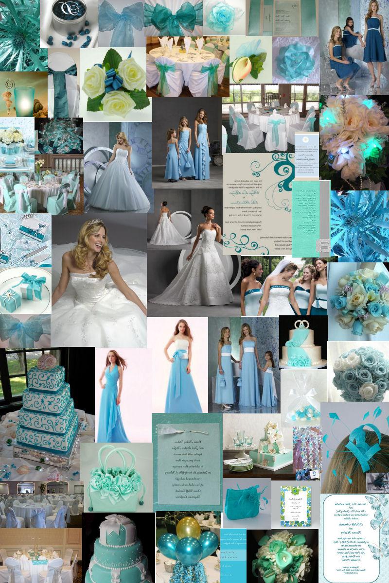 tiffany blue elegant wedding