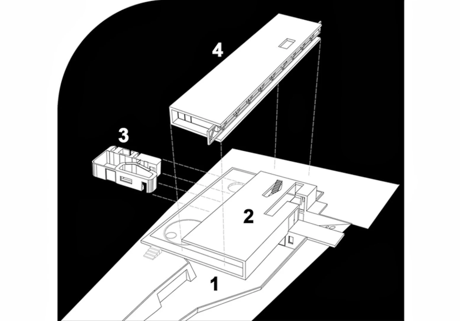 4 in 1 house by Clavel Arquitectos