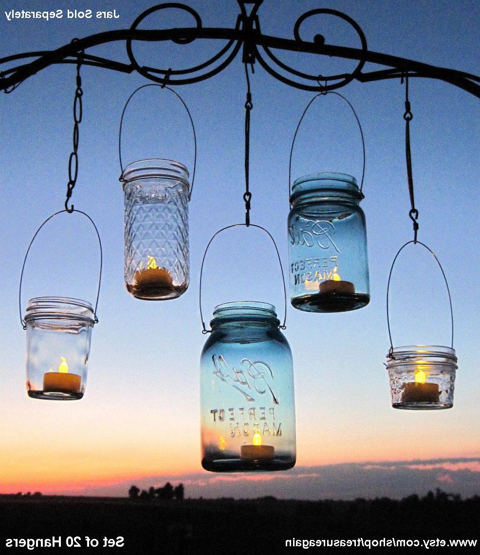 Hanging Lanterns Mason Jar