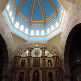 Altar da catedral deBarichara, Colômbia