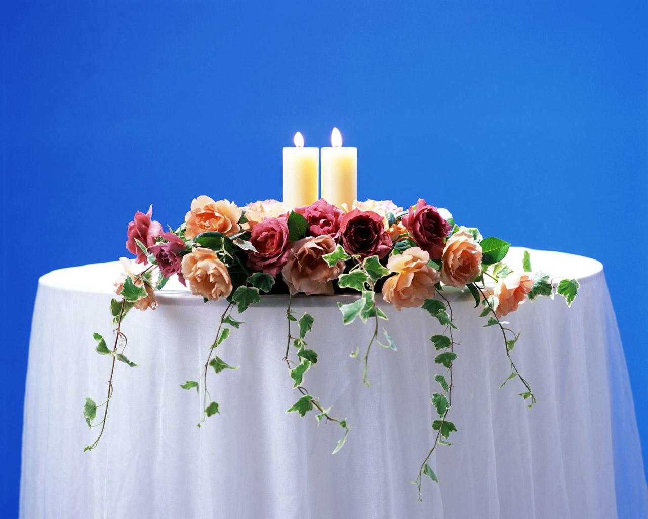 Wedding Flower Wallpaper at 1280x1024