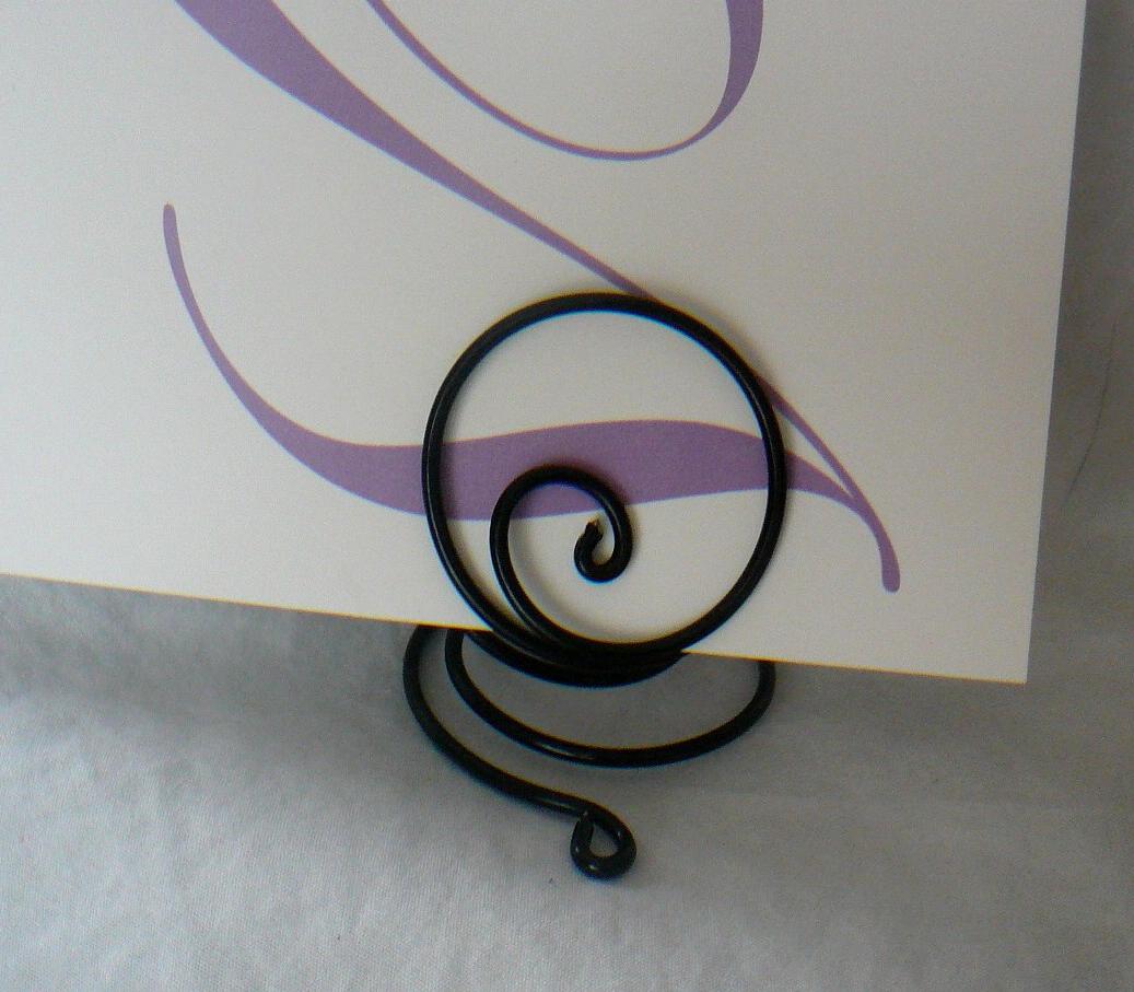 Black Table Seating Sign