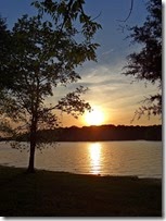 sunset Nashville Corps Park lake 003