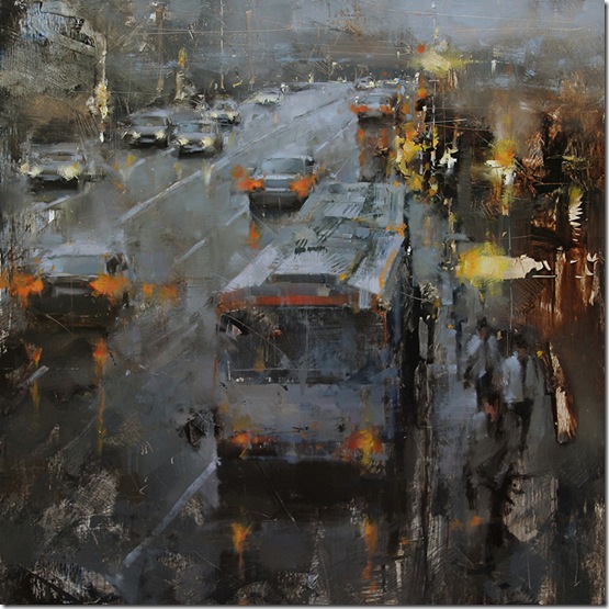 the-bus-stop-Tibor-Nagy-ENKAUSTIKOS