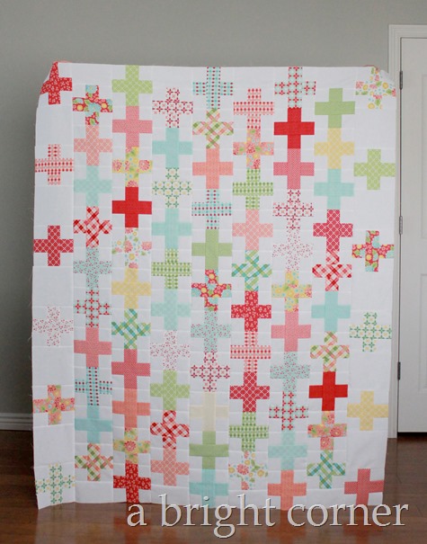 Flirty quilt pattern by April Rosenthal