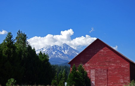 Mt. Shasta from McCloud