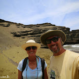 Green Sand Beach - Big Island, Havaí, EUA