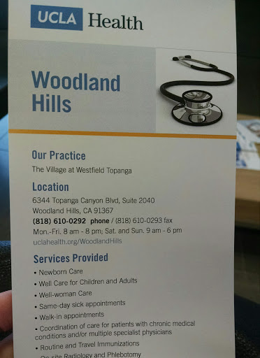 Medical Clinic «UCLA Health Woodland Hills - Family Medicine, Internal Medicine & Pediatrics», reviews and photos