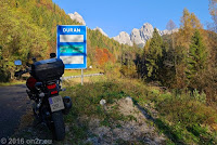 Passo Duran (1601m), Westrampe.