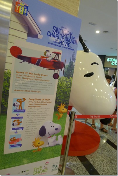 DREAM BIG WITH SNOOPY & FRIENDS @ The Shore Shopping Gallery 2015