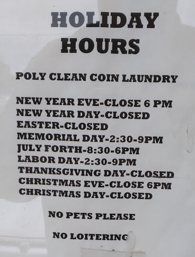 Dry Cleaner «Poly Clean Coin Laundry & Dry Cleaning», reviews and photos, 1161 E Main St, Lancaster, OH 43130, USA