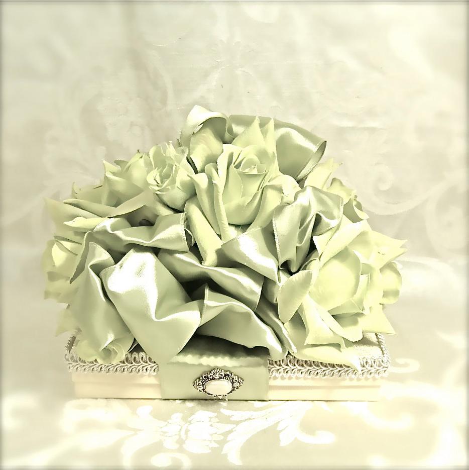 Green Wedding Gift Card Box Wedding Favor Boxes Gift Ideas Gift Box Gift