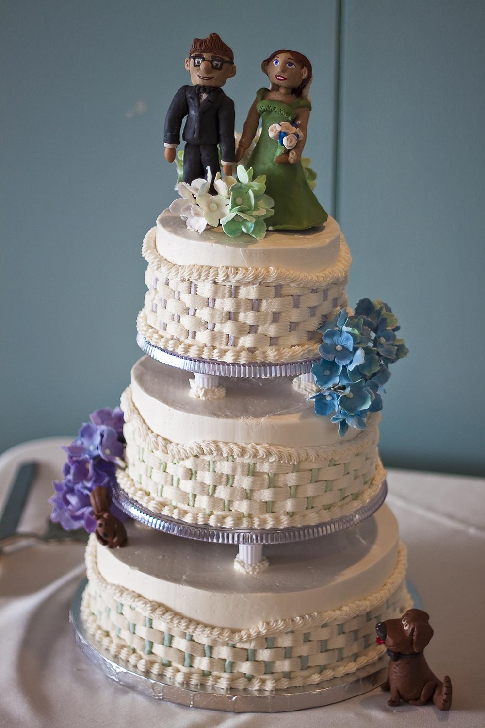 The Wedding Cake. 3 tiers