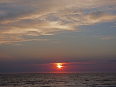 South Beach Campground, Sunset