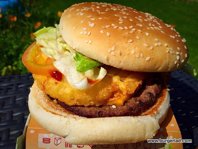 Burger King Crunchy BBQ Whopper