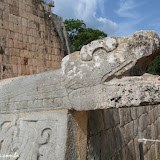 Detalhe de serpente - Chichén Itzá, México