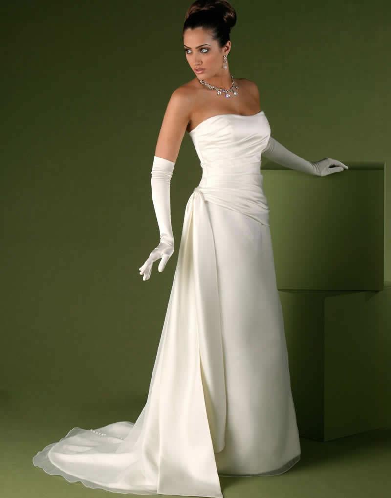 Emerald wedding dress 6005