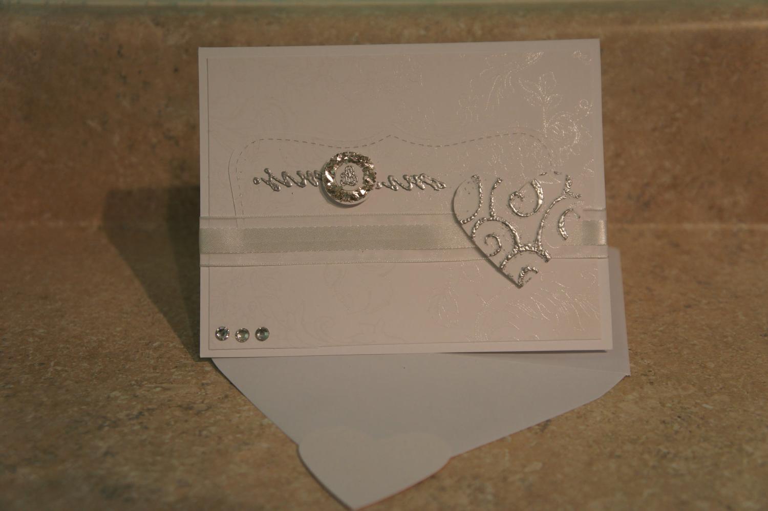 Handmade Wedding Card