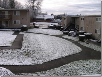 IMG_5351 Snow in Milwaukie, Oregon on January 25, 2009