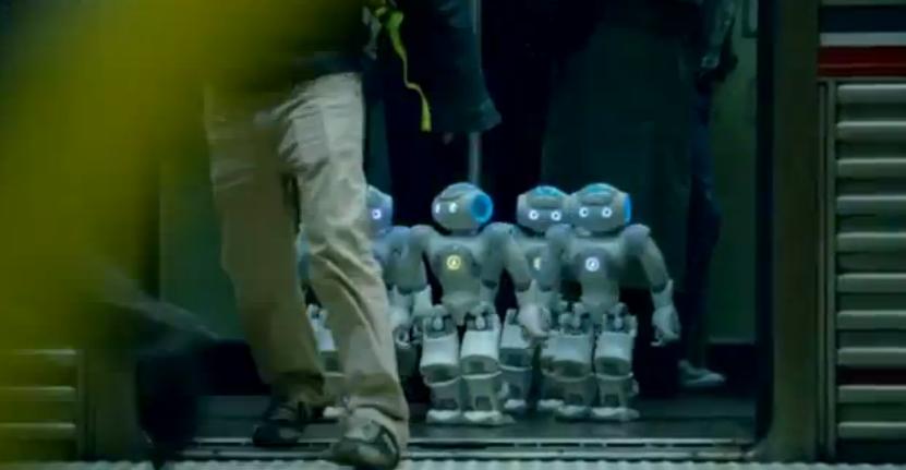 Robots on the Move in GE TV Commercial