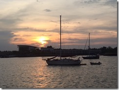 NYC anchored off Jersey City