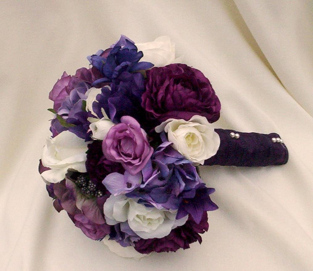Purple Artificial Wedding