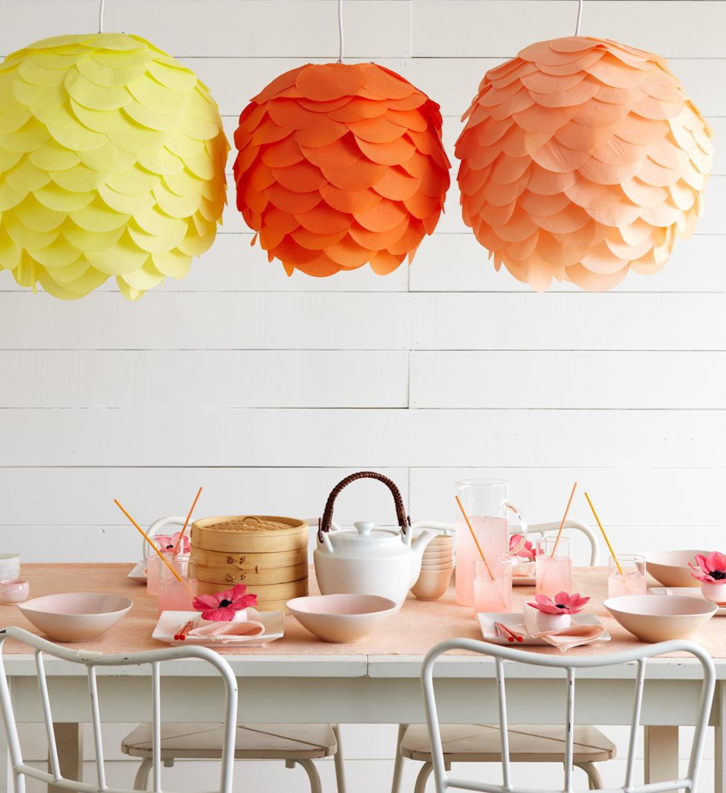 DIY Tissue Paper Lanterns