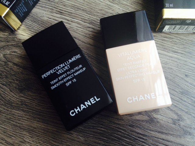 Chanel Perfection Lumiere Velvet Vs Chanel Vitalumiere Aqua