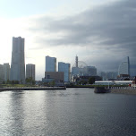 breathtaking view of yokohama bay in Yokohama, Japan 