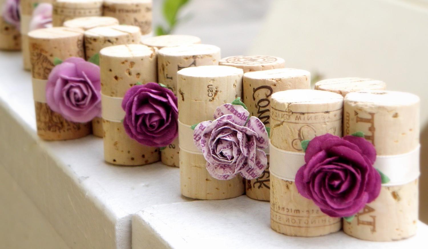 Lilac Place Card Holders