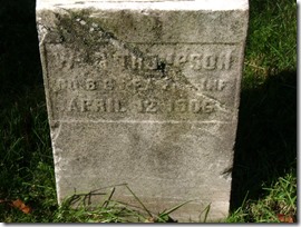 THOMPSON_William D_headstone_1906_GreenwoodCem_PA