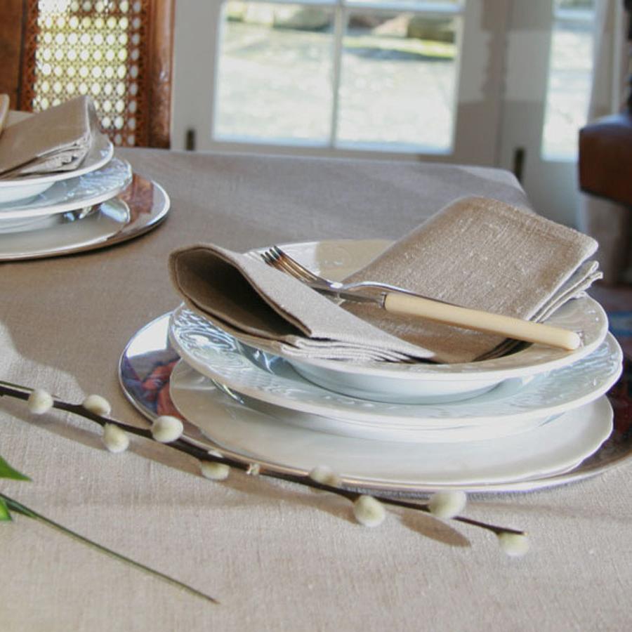 wedding silver tablecloths