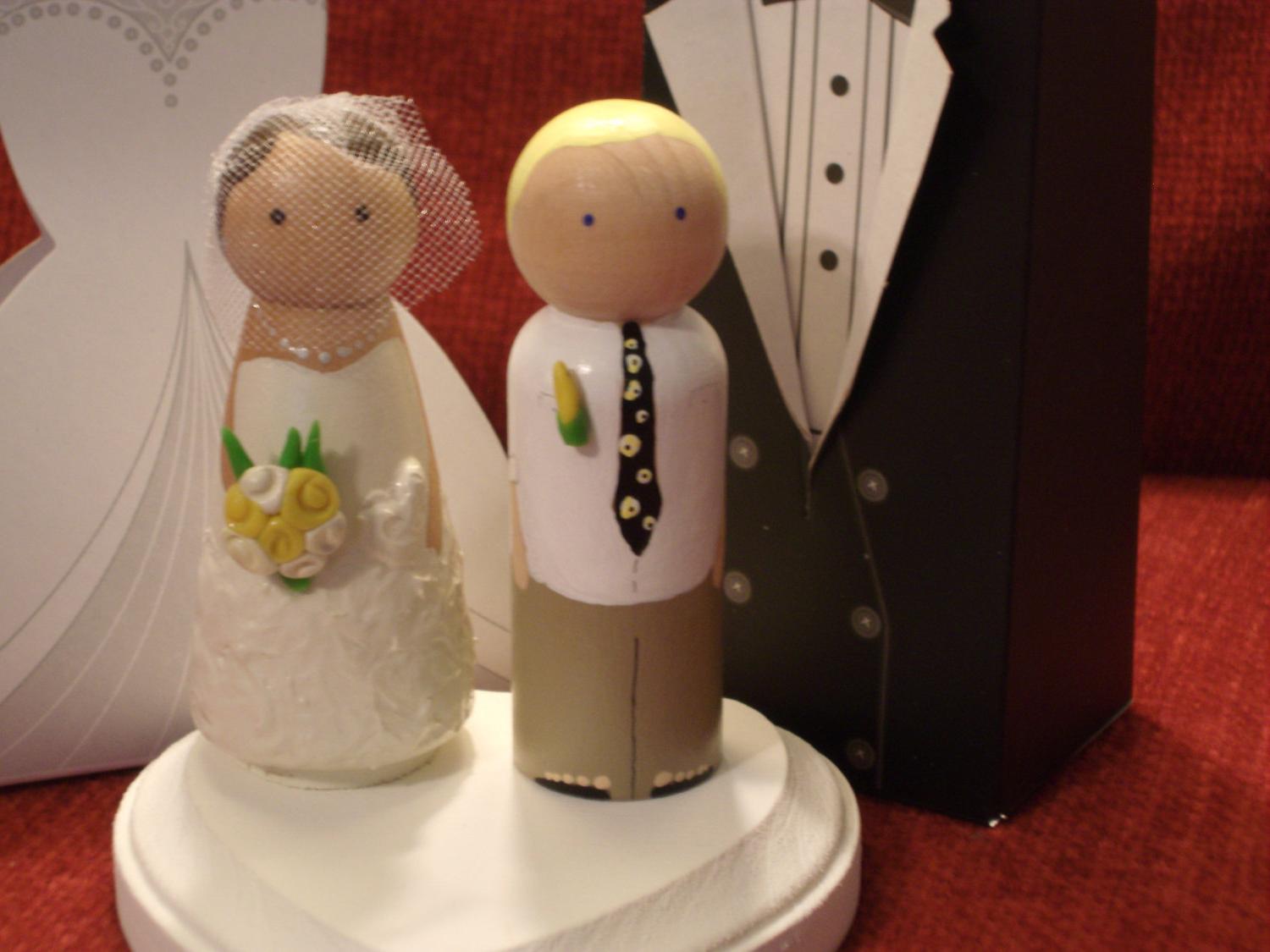 wedding cake toppers, groom in