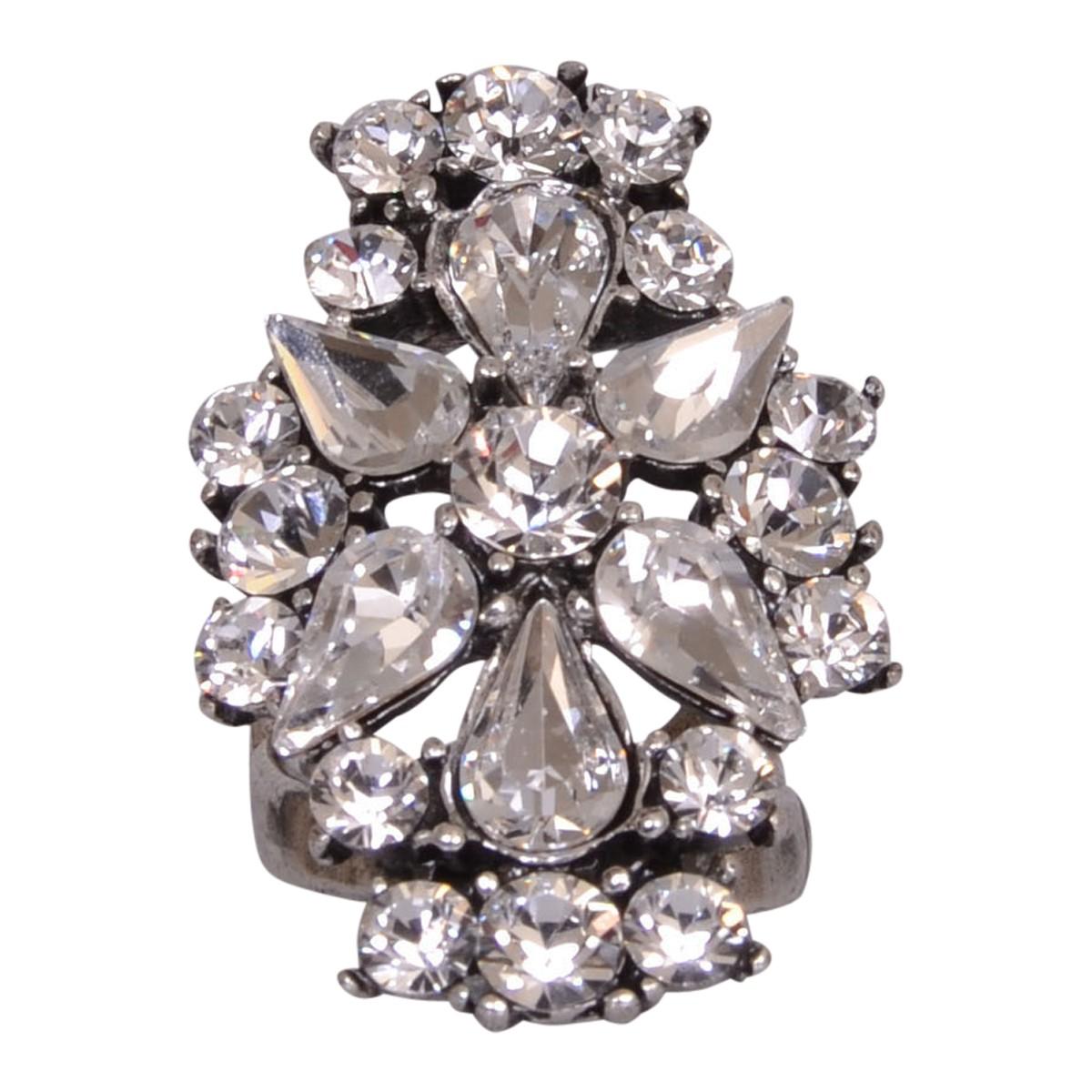 Long Clear Swarovski Crystal Ring. Be the first to review this product