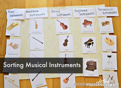 Sorting Musical Instruments