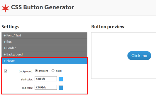 Gerador de botões em CSS gratuito - Visual Dicas