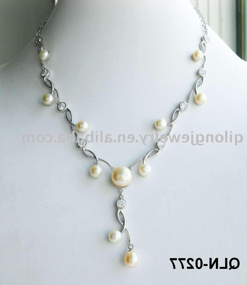 fashion 925 silver pink pearl