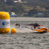 BRASILIA-BRA Ahmed Al Hameli of UAE of the Team Abu Dhabi at UIM F1 H2O Grand Prix of Brazil in Paranoà Lake, June 1-2, 2013. Picture by Vittorio Ubertone/Idea Marketing.