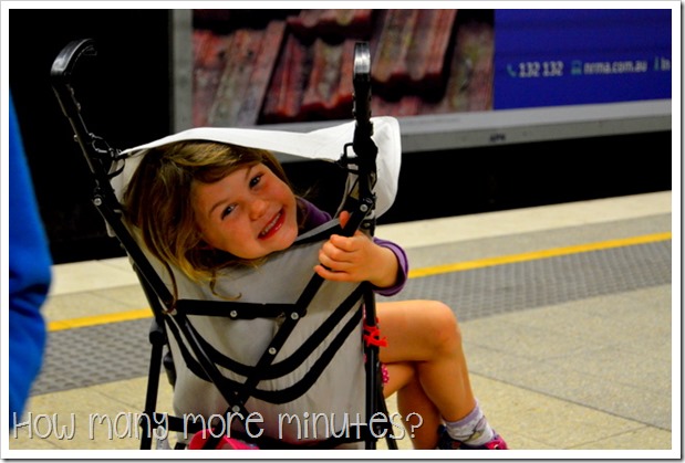 Surviving public transportation in Sydney! ~ How Many More Minutes?