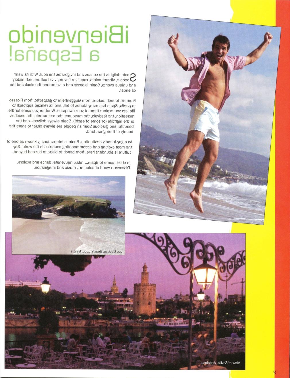 gay spain brochure   2005