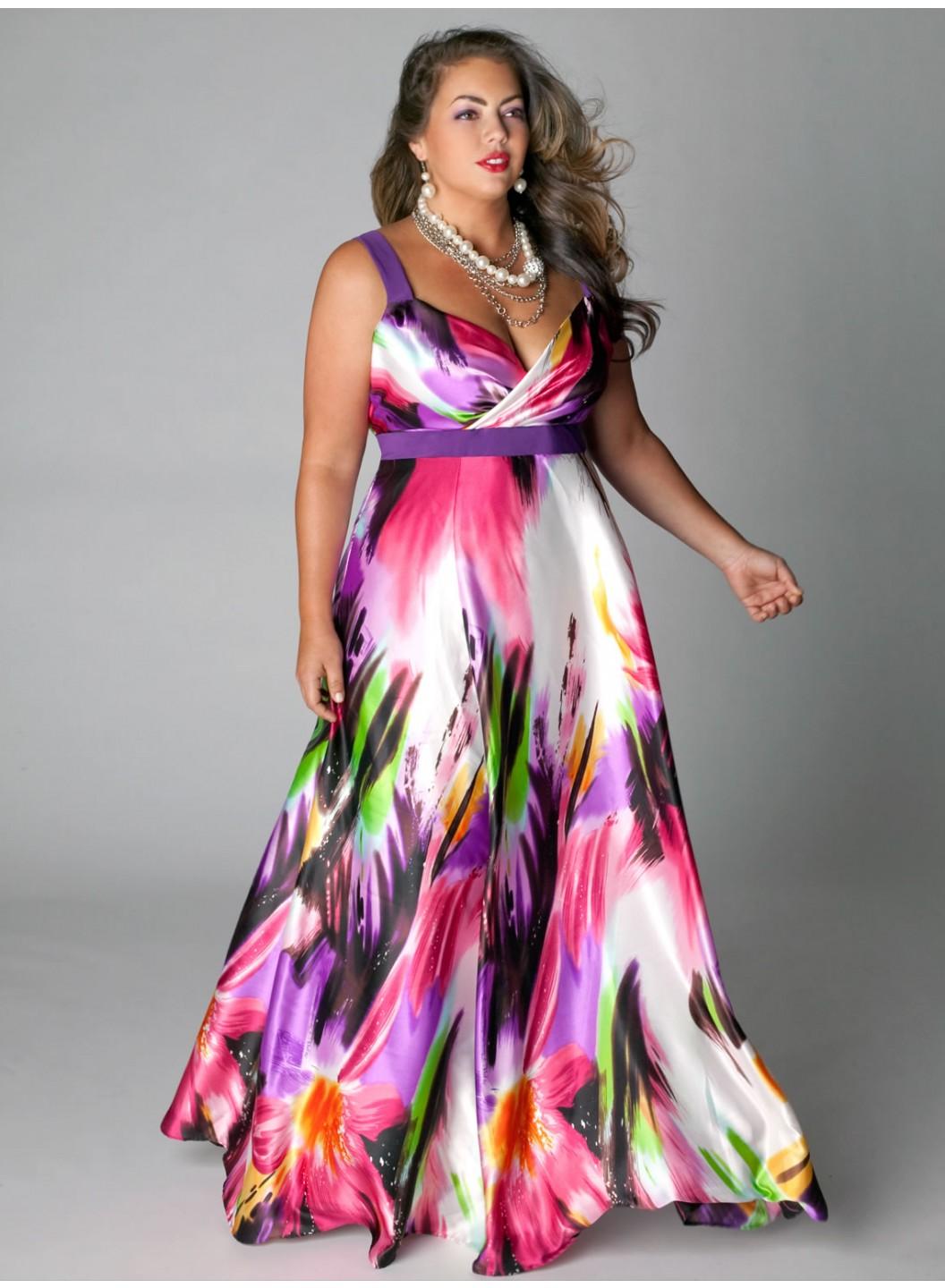 Tropical Beauty Maxi Dress