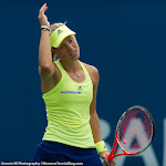 STANFORD, UNITED STATES - AUGUST 6 :  Angelique Kerber in action at the 2015 Bank of the West Classic WTA Premier tennis tournament