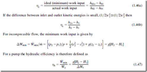 total efficiency relations gases introduction flow basic perfect principles compressible