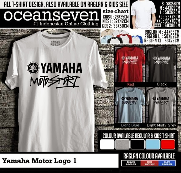 Kaos Automotive Yamaha Motor Logo 1